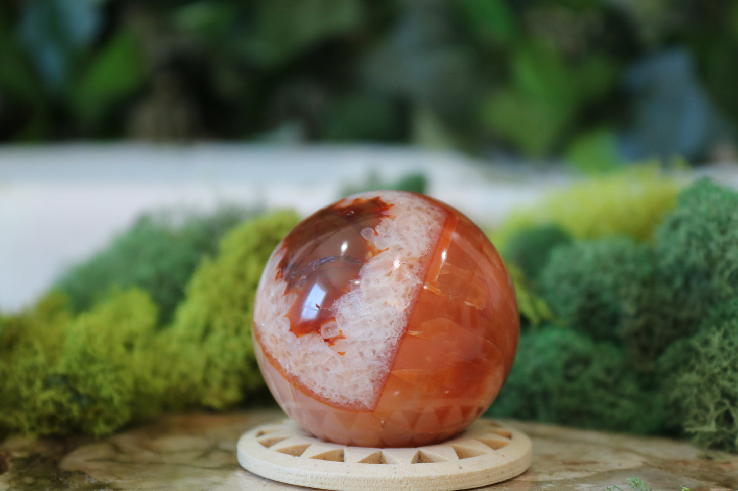 Carnelian Spheres
