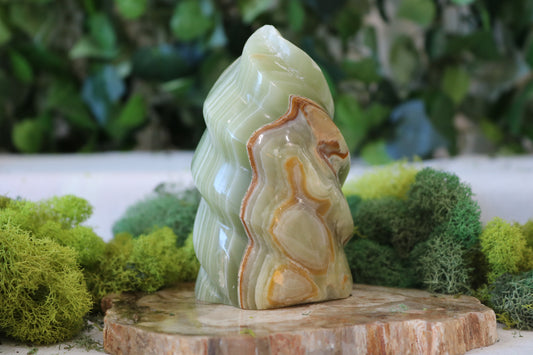 Green Onyx Flames