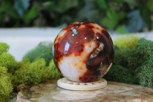 Carnelian Spheres