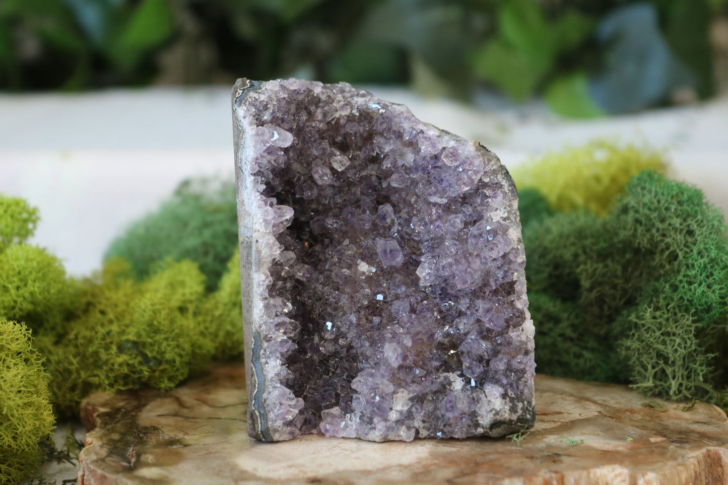 Amethyst Cluster Cut Base