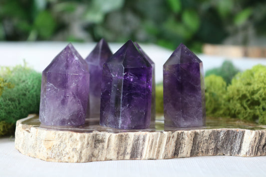 Small Amethyst Towers