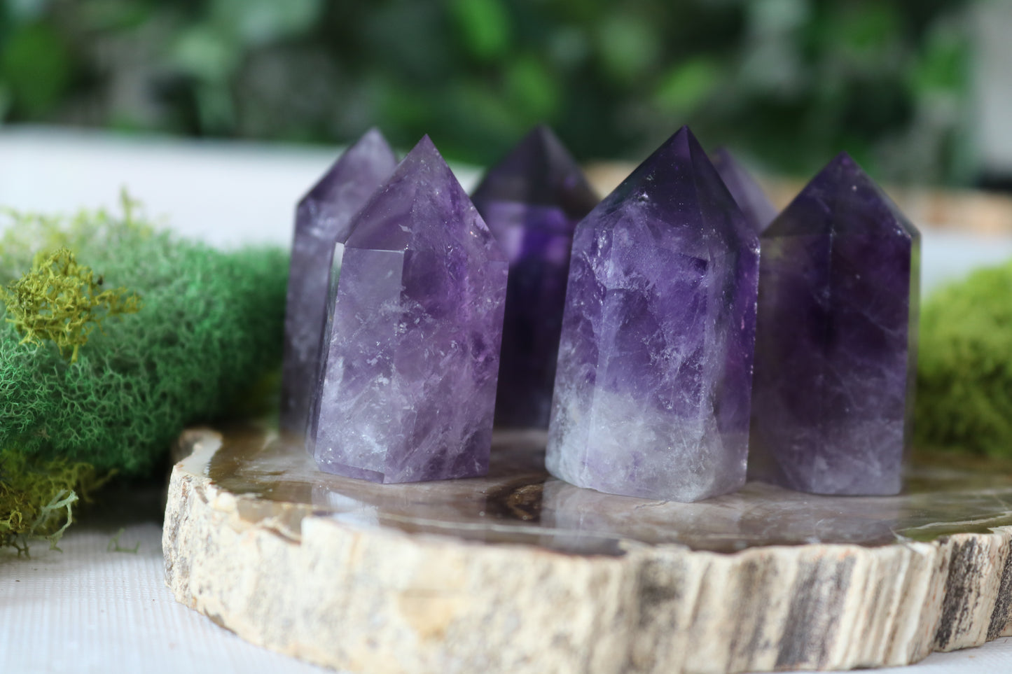 Small Amethyst Towers