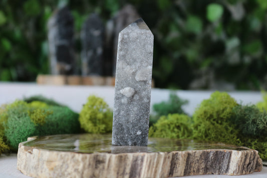 Black Chalcedony Towers