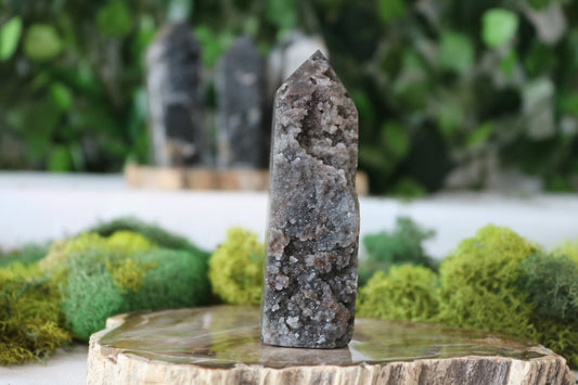 Black Chalcedony Towers