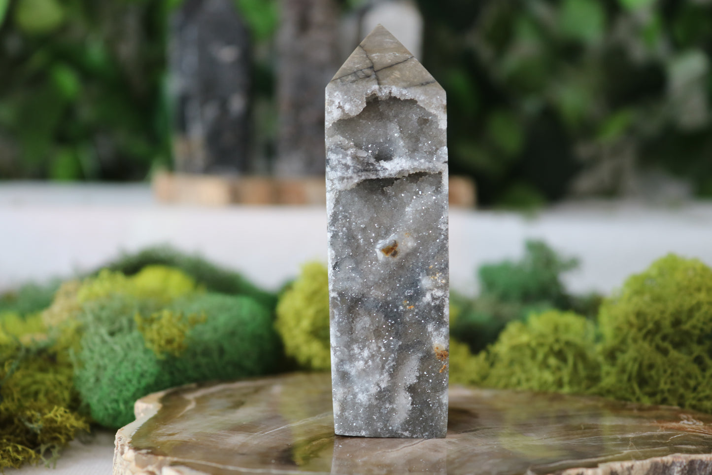 Black Chalcedony Towers