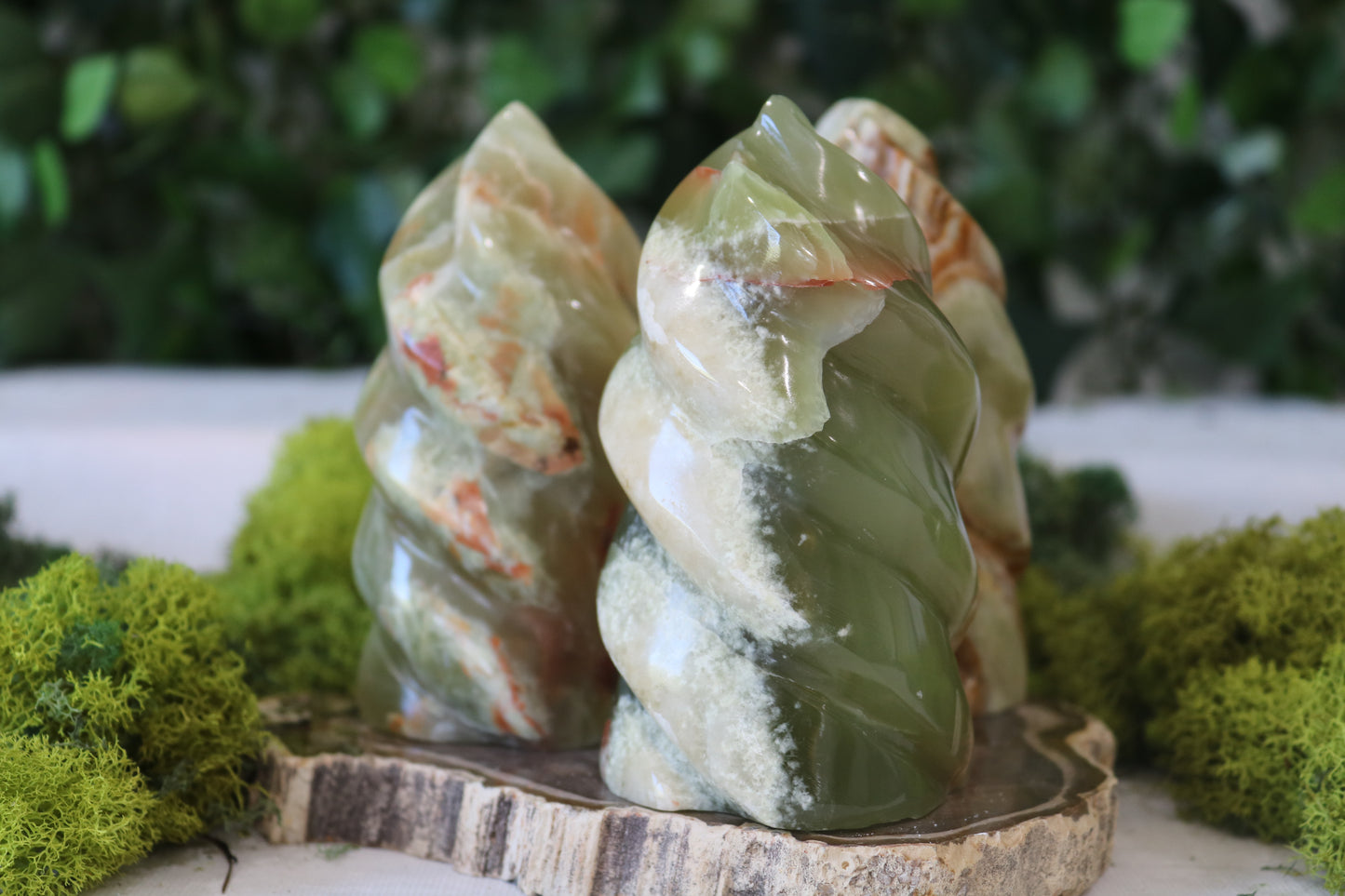 Green Onyx Flames