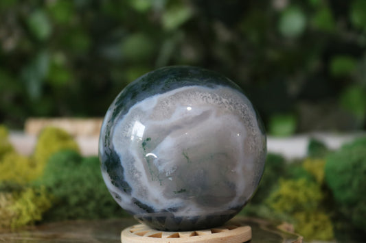 Moss Agate Spheres