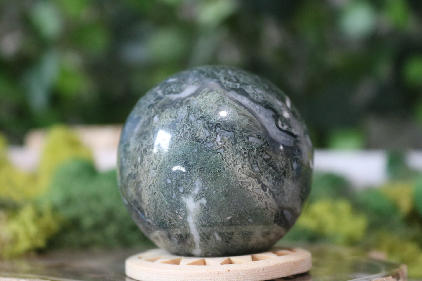 Moss Agate Spheres