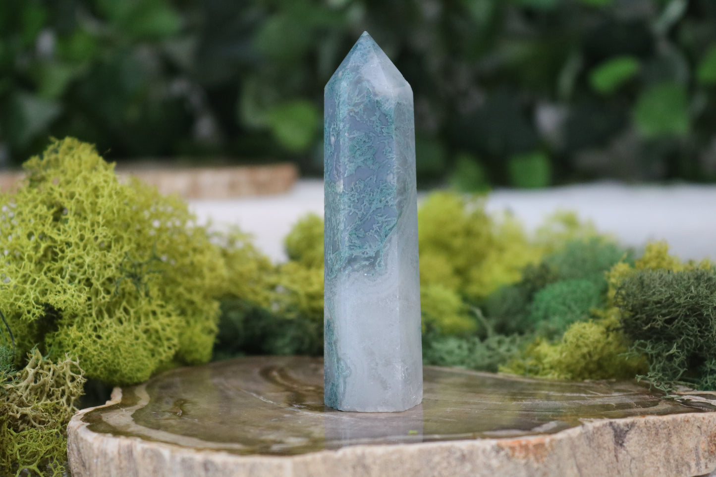 Moss Agate Towers
