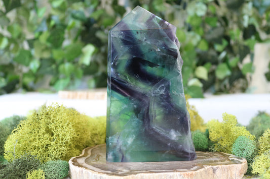 Rainbow Fluorite Towers/Slabs