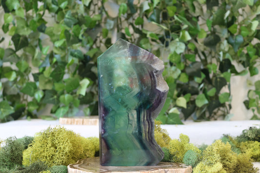 Rainbow Fluorite Towers/Slabs