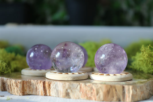 Extra Small Amethyst Spheres